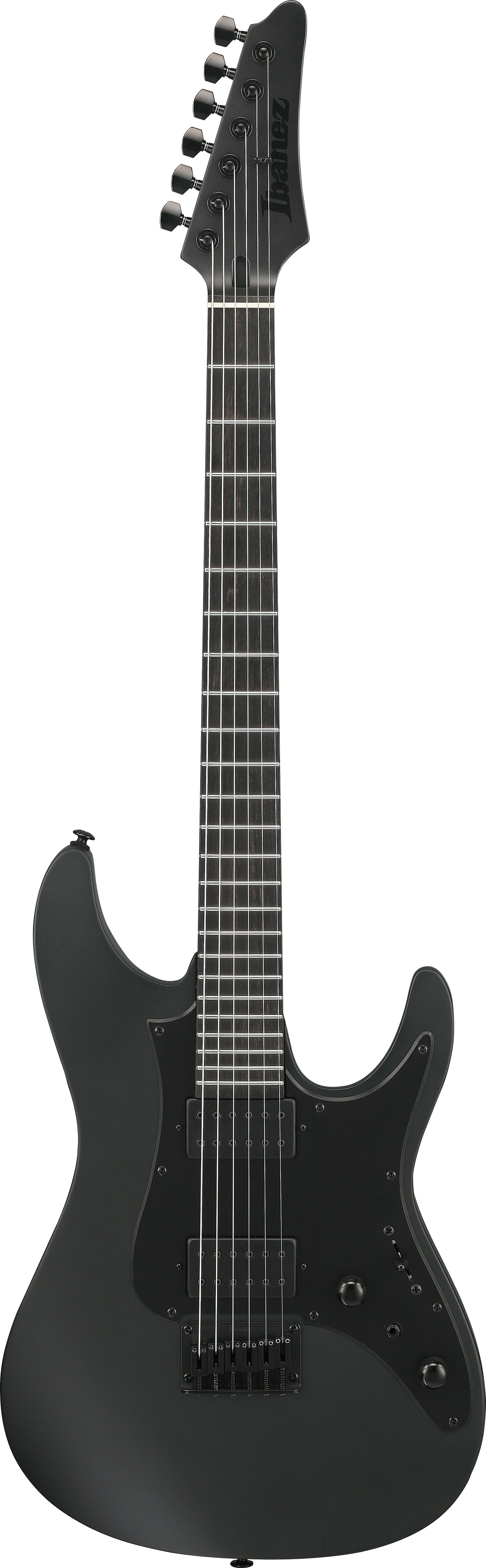 AZ41B1-BKF Iron Label AZ Black Flat E-Gitarre